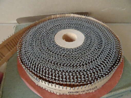 Vintage Dennison pinning machine Fine grade pins