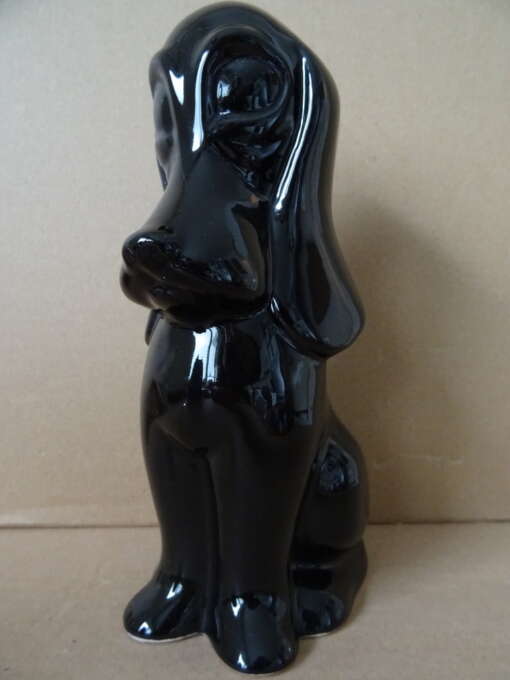 Porseleinen beeld hond Basset Hound 23cm