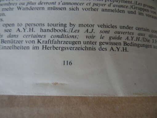 International youth hostel handbook 1956