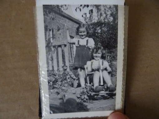 Vintage fotoboekje met 13 foto's