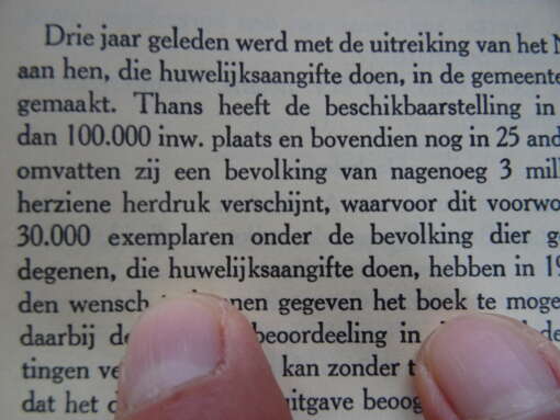 Nederlandsche gezinsboek 1939 met recepten