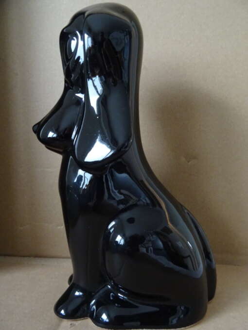 Porseleinen beeld hond Basset Hound 23cm
