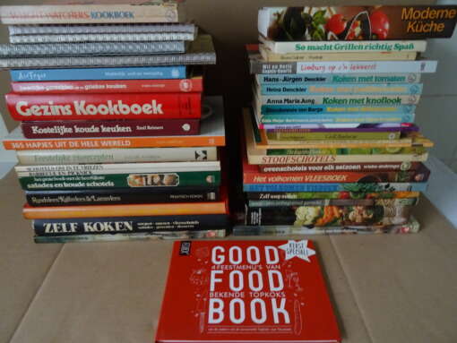 Collectie kookboeken 43 stuks Ook los te koop