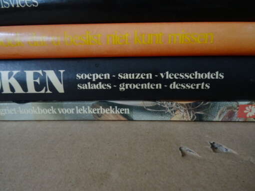 Collectie kookboeken 43 stuks Ook los te koop