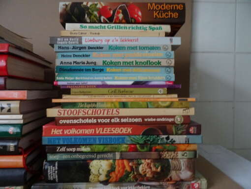 Collectie kookboeken 43 stuks Ook los te koop