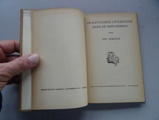 Piet Kerstens De katholieke literatuur sinds de hervorming
