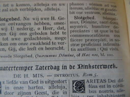 Officies der Minderbroeders v. d. Tijd No 6 Van Paschen