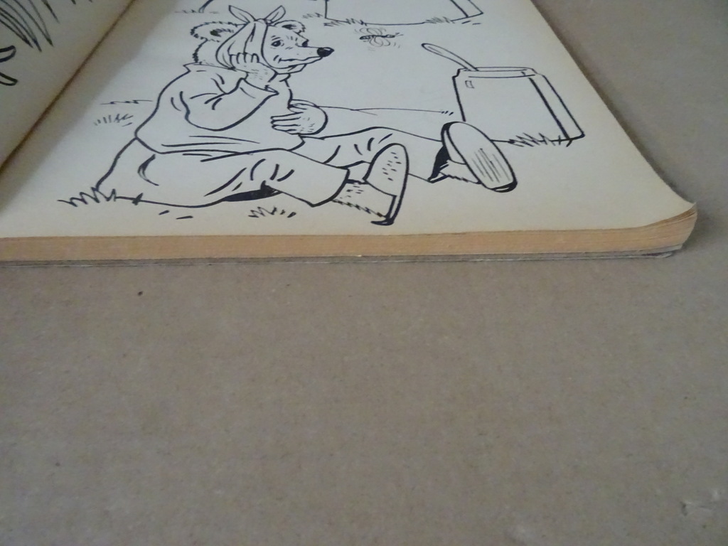 Vintage groot kleur-en tekenboek 112 bladzijden - Afbeelding 14