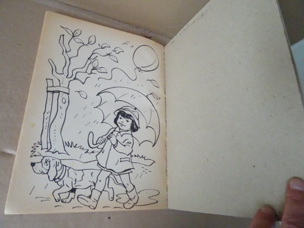 Vintage groot kleur-en tekenboek 112 bladzijden - Afbeelding 26