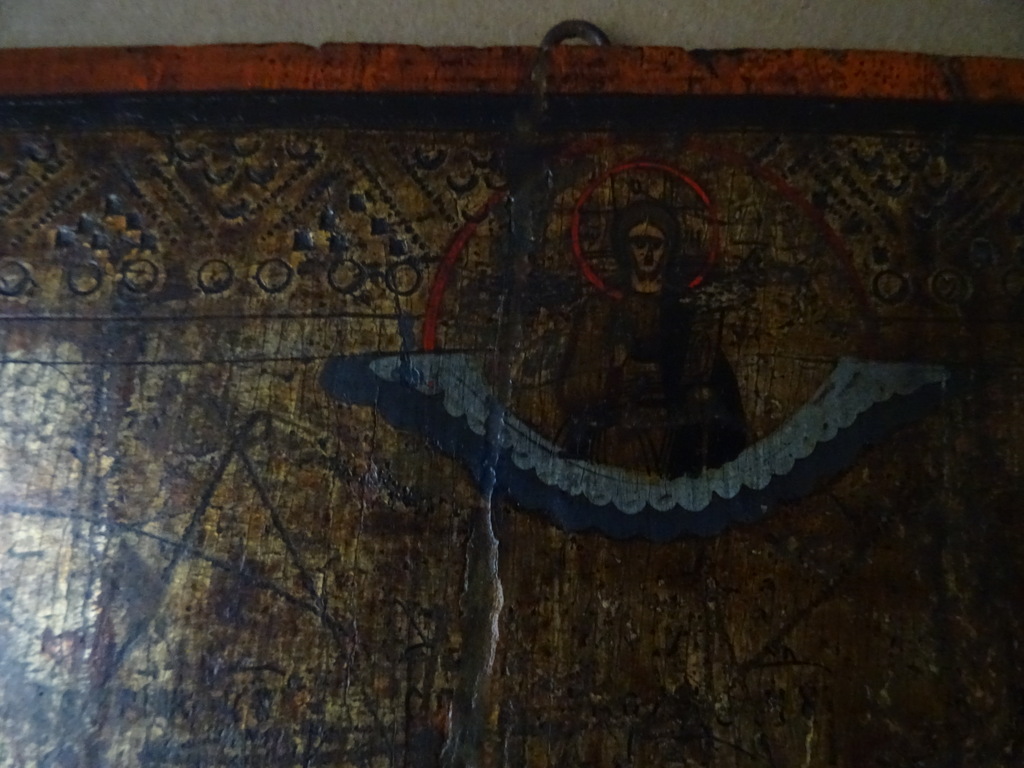 Antiek orthodox icoon de Drie Heilige Hiërarchen - Afbeelding 30