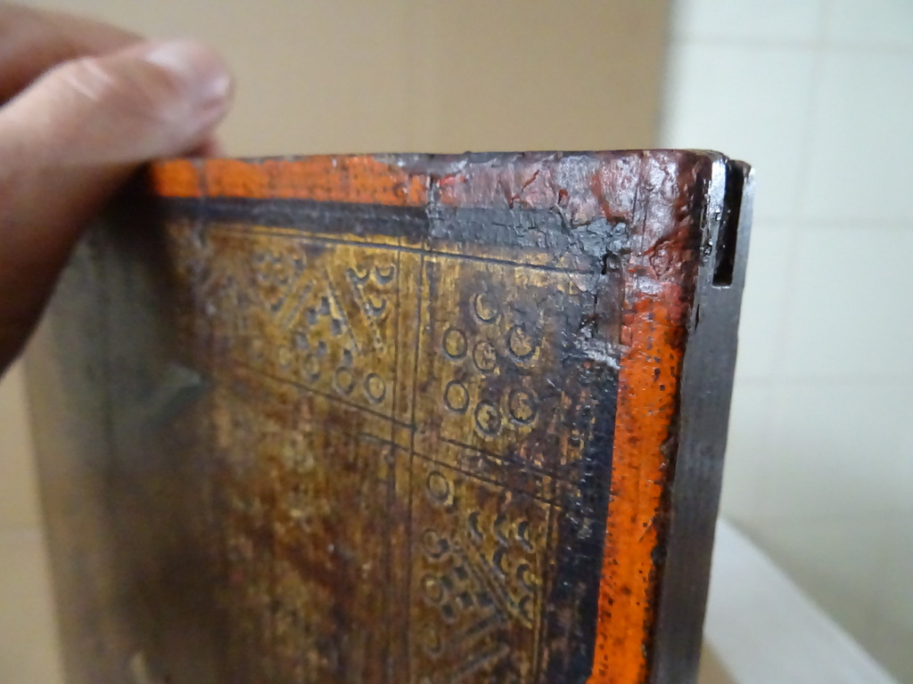 Antiek orthodox icoon de Drie Heilige Hiërarchen - Afbeelding 36
