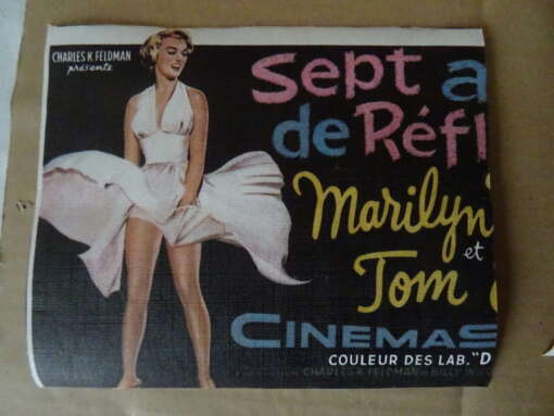 Collectie Franse Marilyn Monroe filmposters