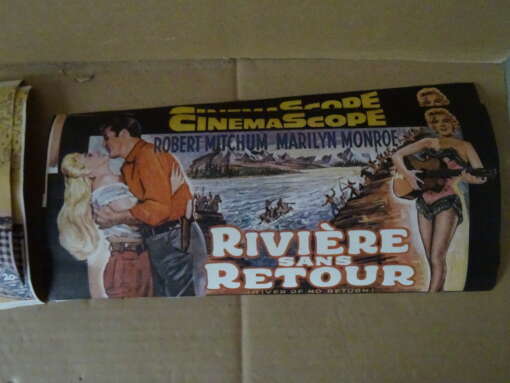 Collectie Franse Marilyn Monroe filmposters