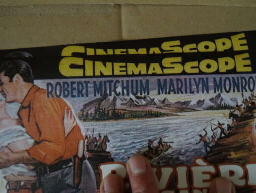 Collectie Franse Marilyn Monroe filmposters