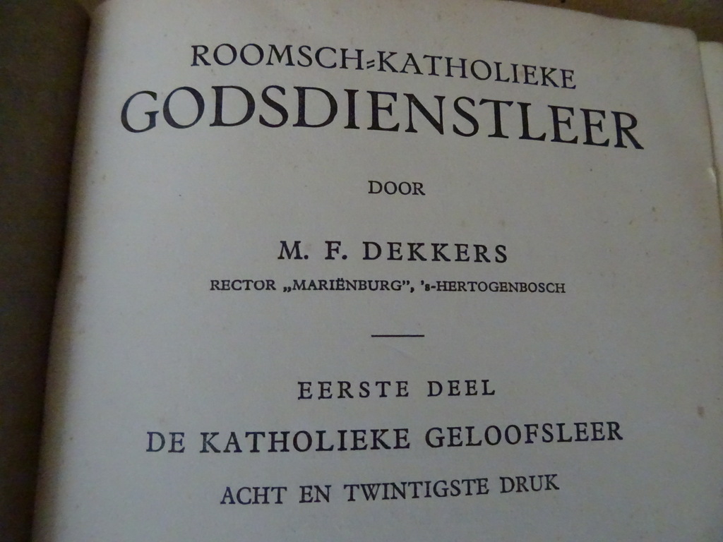 M. F. Dekkers Roomsch katholieke godsdienstleer Nu 3 delen! - Afbeelding 4
