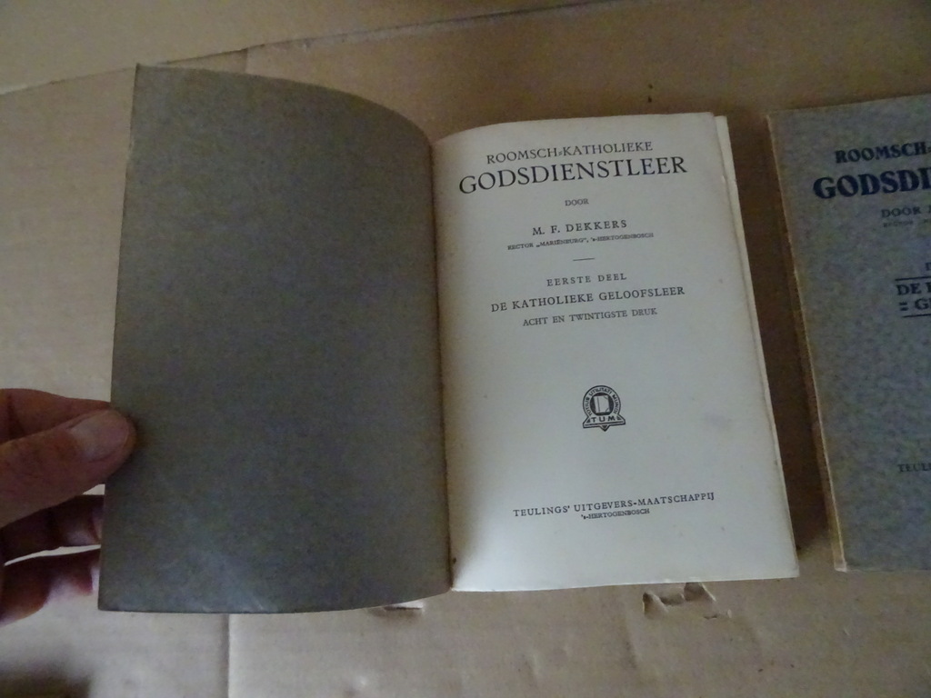 M. F. Dekkers Roomsch katholieke godsdienstleer Nu 3 delen! - Afbeelding 5