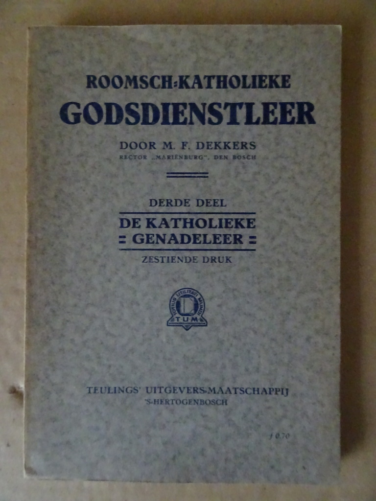 M. F. Dekkers Roomsch katholieke godsdienstleer Nu 3 delen! - Afbeelding 17