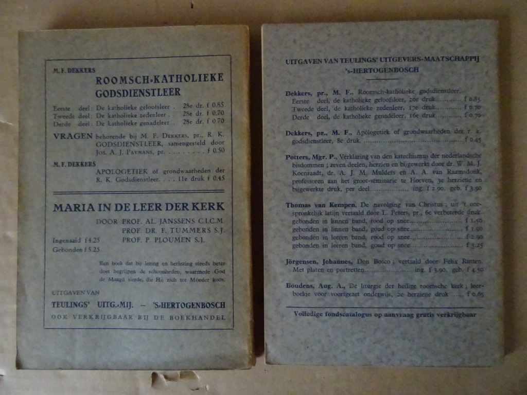 M. F. Dekkers Roomsch katholieke godsdienstleer Nu 3 delen! - Afbeelding 30