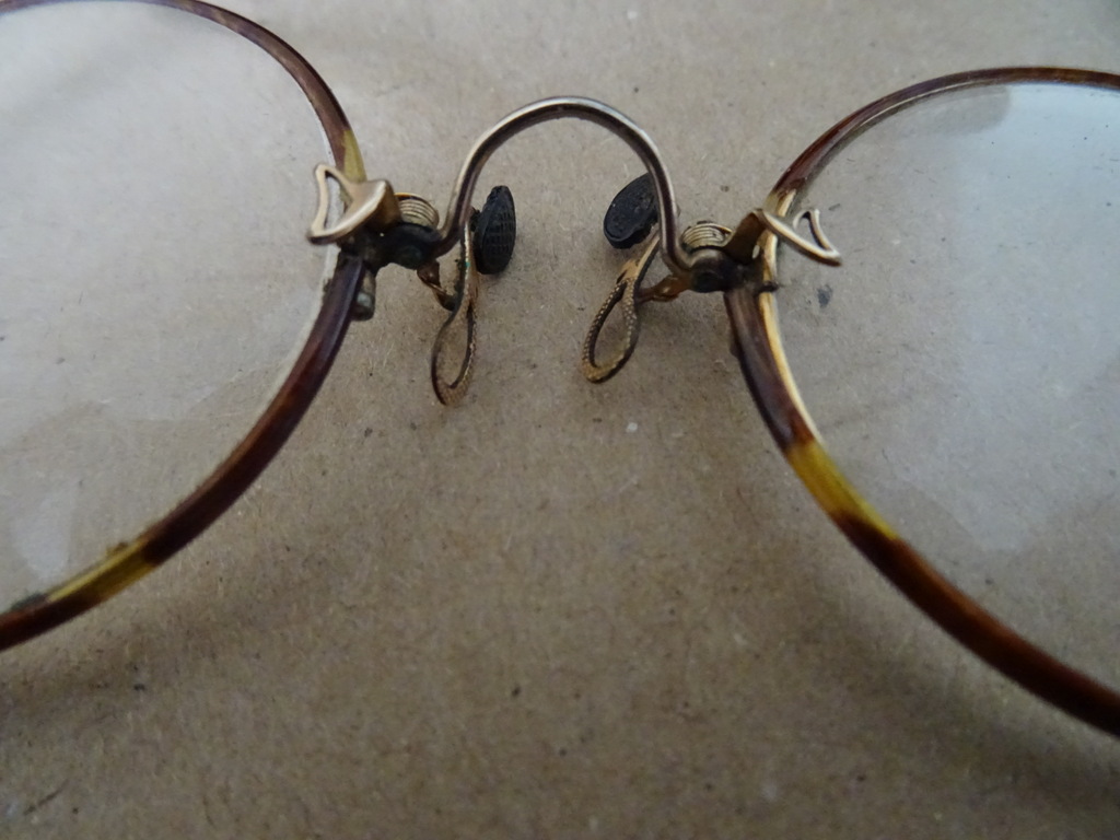 Antiek knijpbrilletje pincet nez - Afbeelding 7