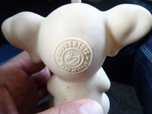 Vintage knijppopjes dieren pieppopjes