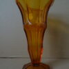 Glazen retro vaas 21cm