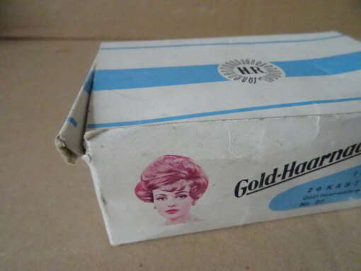 Collectie vintage haarspelden H.R. Gold-haarnadeln