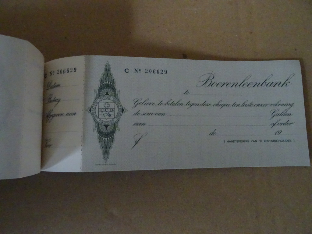Antiek chequeboekje Boerenleenbank - Afbeelding 11