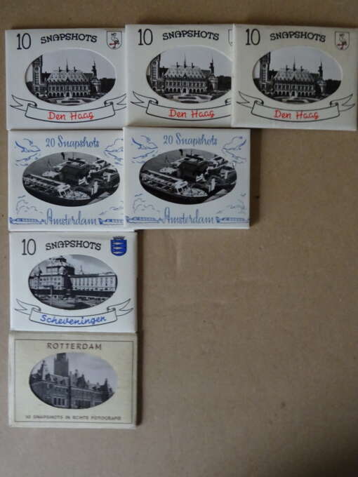 Snapshots Den Haag Amsterdam Scheveningen Rotterdam 9 euro per set
