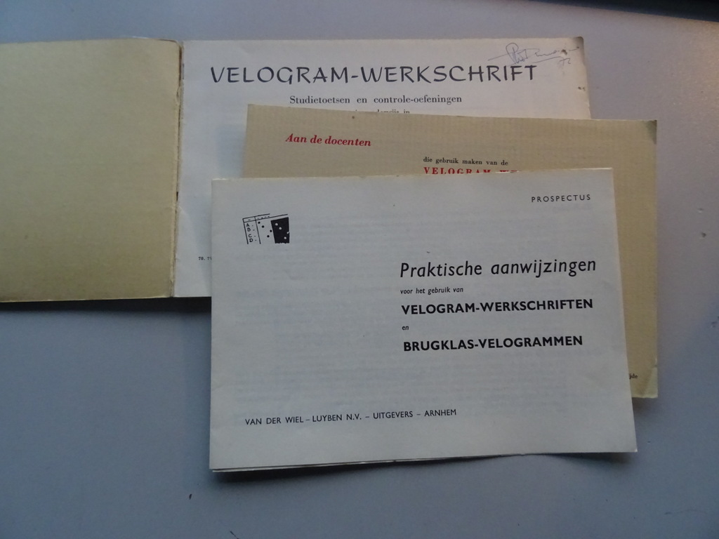Dr. F. Drost en J. M. A Franse Velogram Werkschrift - Afbeelding 6
