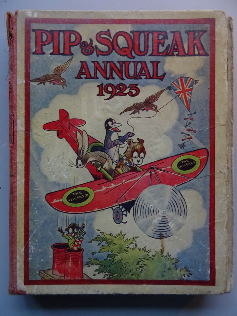 Antiek Engels kinderboek Pip & Squeak Annual 1923