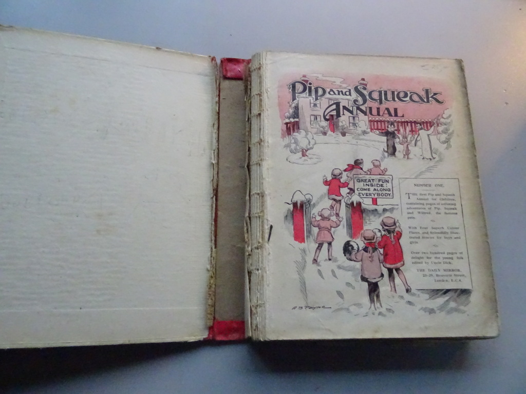 Antiek Engels kinderboek Pip & Squeak Annual 1923 - Afbeelding 6