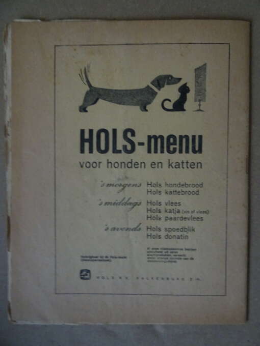 Catalogus kampioensclubmatch Hollandse Sint Bernardclub 1965