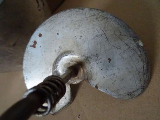 Vintage metalen passeerzeef passe-vite