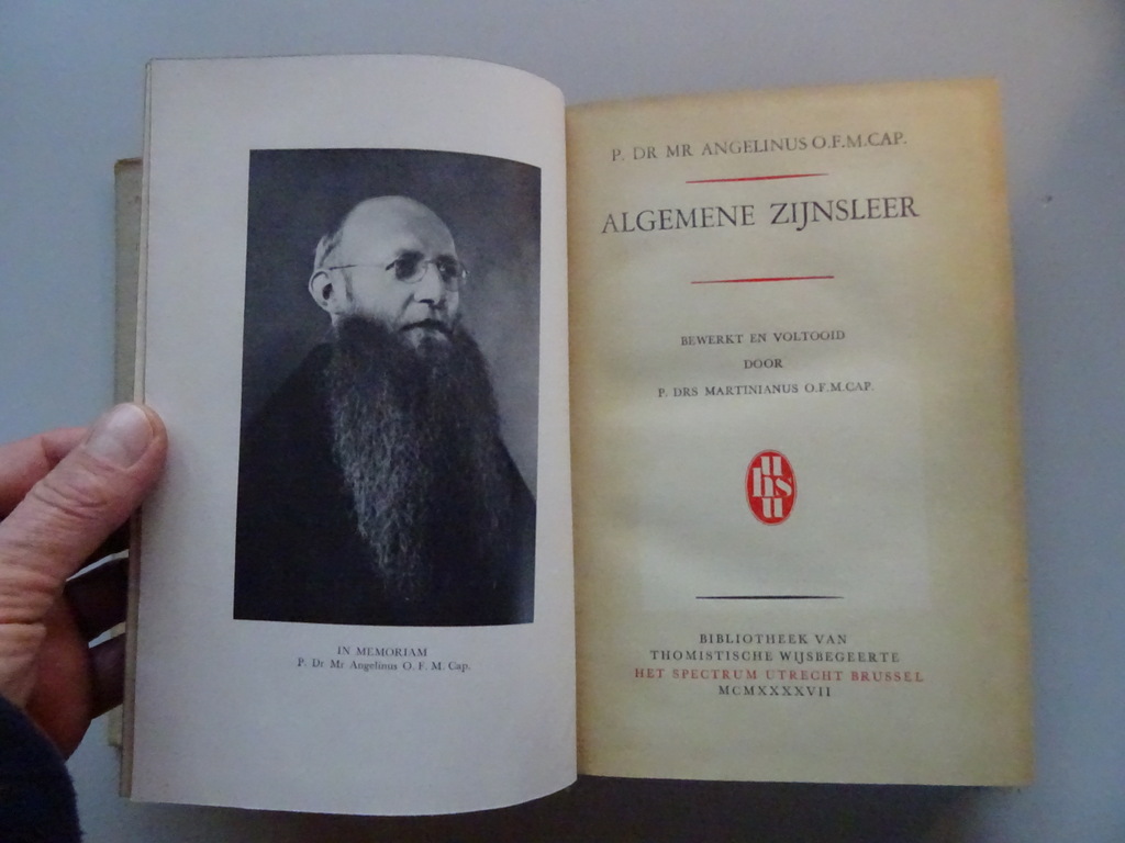 Mr Dr Angelinus O.F.M. Cap. Algemene zijns leer - Afbeelding 9
