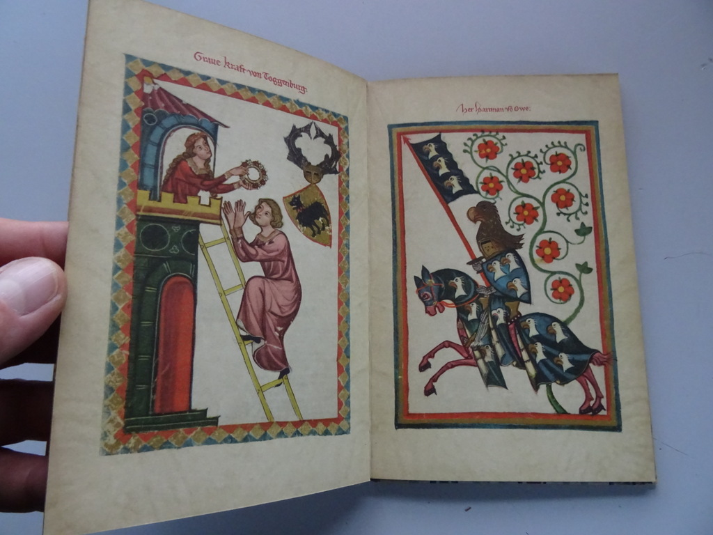 Hans Naumann Die Minnefingern in bildern der Maneffichen Handschrift - Afbeelding 19