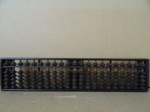 Vintage Chinese abacus van hout