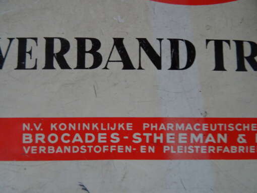 Vintage Brocades Verbandtrommel voor autobussen