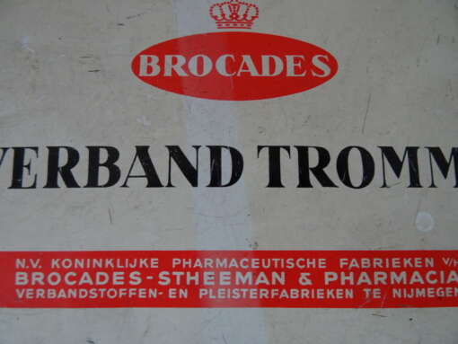 Vintage Brocades Verbandtrommel voor autobussen