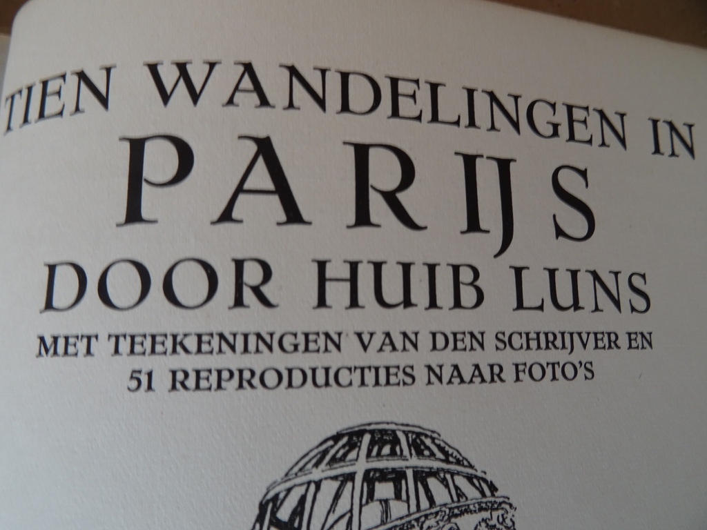 Huib Luns Tien wandelingen in Parijs - Afbeelding 11