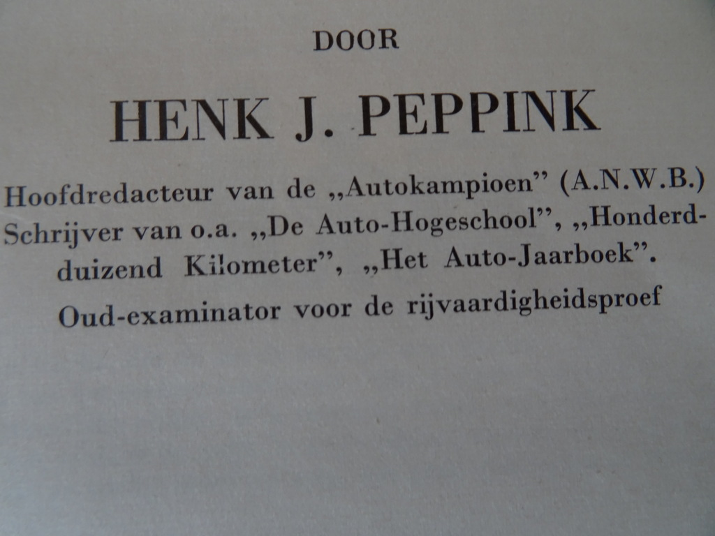 H. J. Peppink U en uw auto - Afbeelding 13