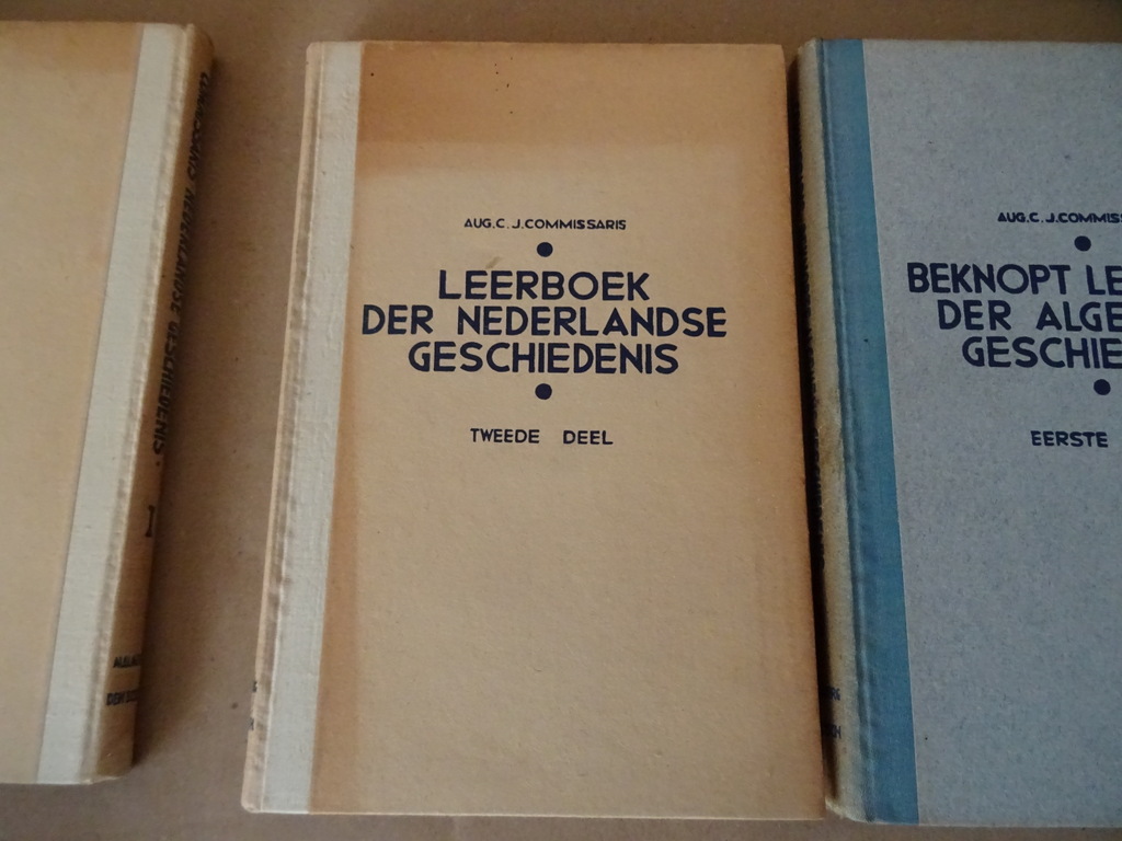 Aug. C. J. Commissaris Leerboek der Nederlandse geschiedenis Aug. C. J. Commissaris Leerboek der Nederlandse geschiedenis