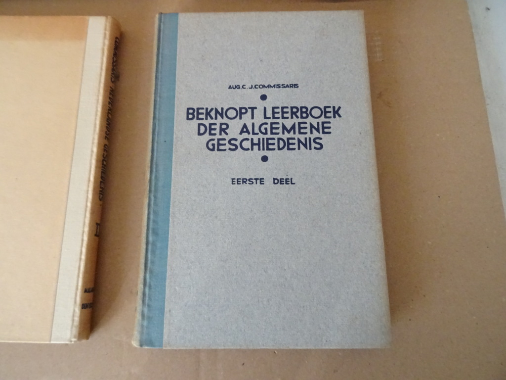 Aug. C. J. Commissaris Leerboek der Nederlandse geschiedenis Aug. C. J. Commissaris Leerboek der Nederlandse geschiedenis