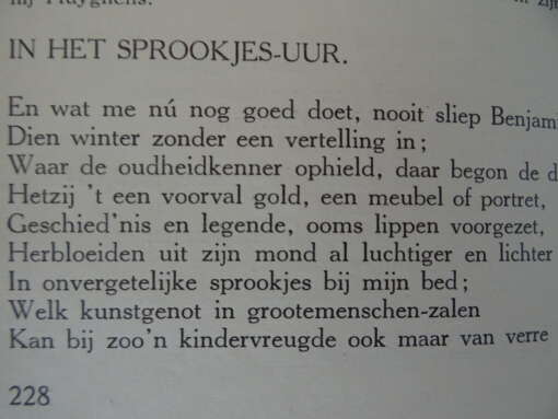 Voor eigen kring epiek lyriek II en III
