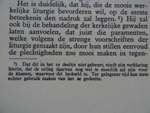 P. E. A. van de Kamp Verhaal over Liturgische gewaden en nog wat