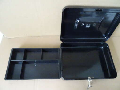 Panzer geldkist vintage 24,5 x 18 x 7,5 cm