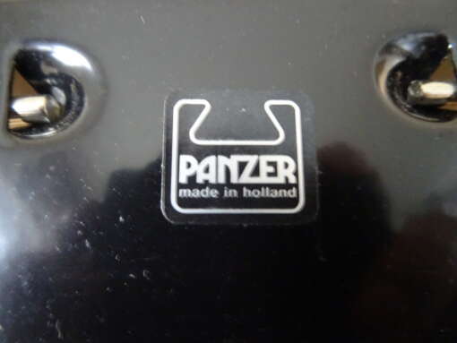 Panzer geldkist vintage 24,5 x 18 x 7,5 cm