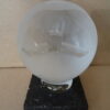 Glaskunst design beeld glazen bol