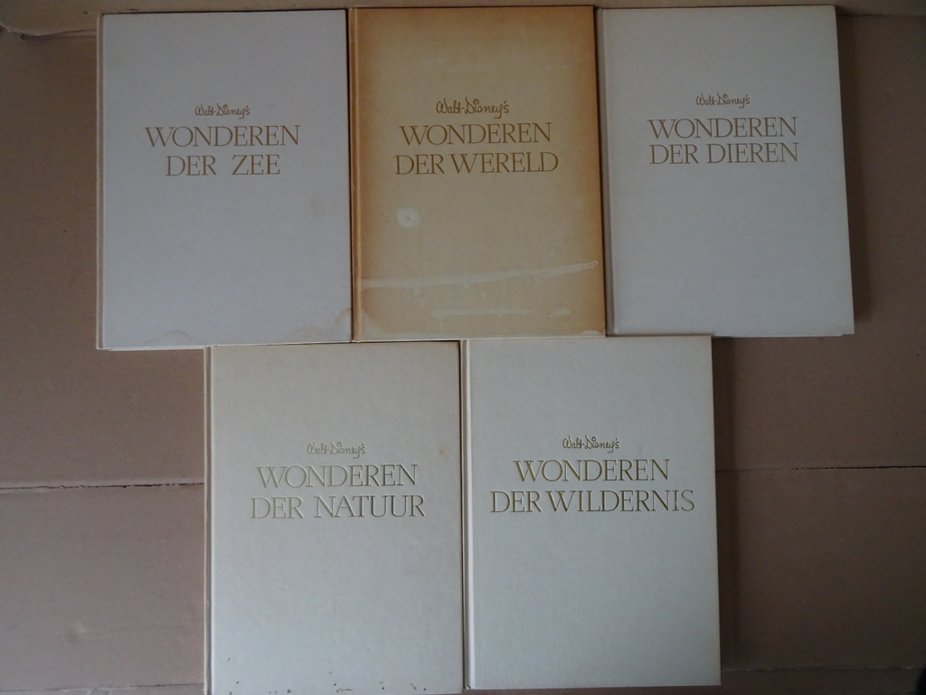 Collectie boeken Wonderen der natuur o.a. Walt Disney Collectie boeken Wonderen der natuur o.a. Walt Disney