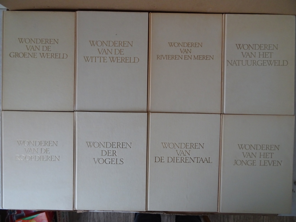 Collectie boeken Wonderen der natuur o.a. Walt Disney Collectie boeken Wonderen der natuur o.a. Walt Disney