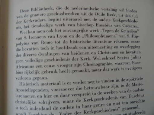 Eusebius' Kerkelijke geschiedenis